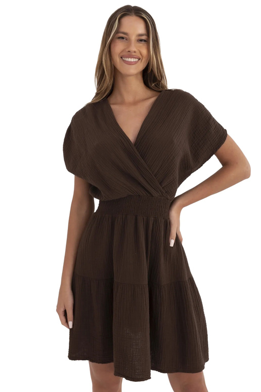 Kleita-MI-SK-92160.00-tumši brūna Kleita-MI-SK-92160.00-tumši brūna