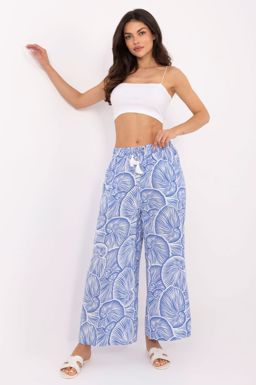 Bikses-D73771M62237F-zilas