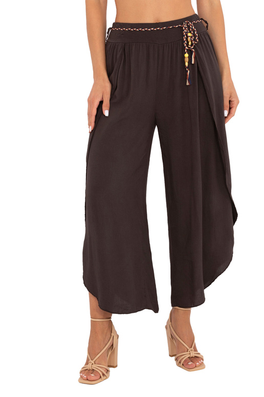 Bikses TW-SP-BI-81378.24P tumši brūnas