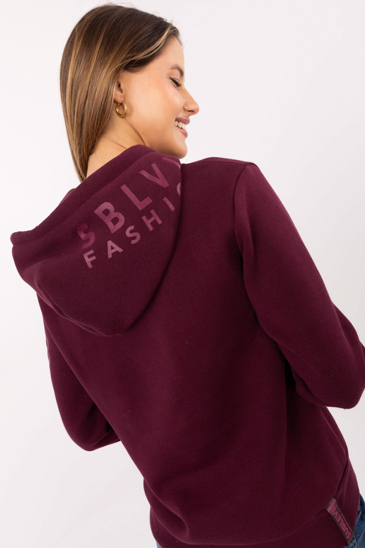 Bordo krāsas džemperis