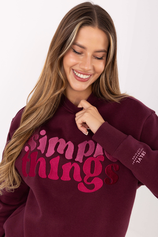 Tumši sarkana blūze