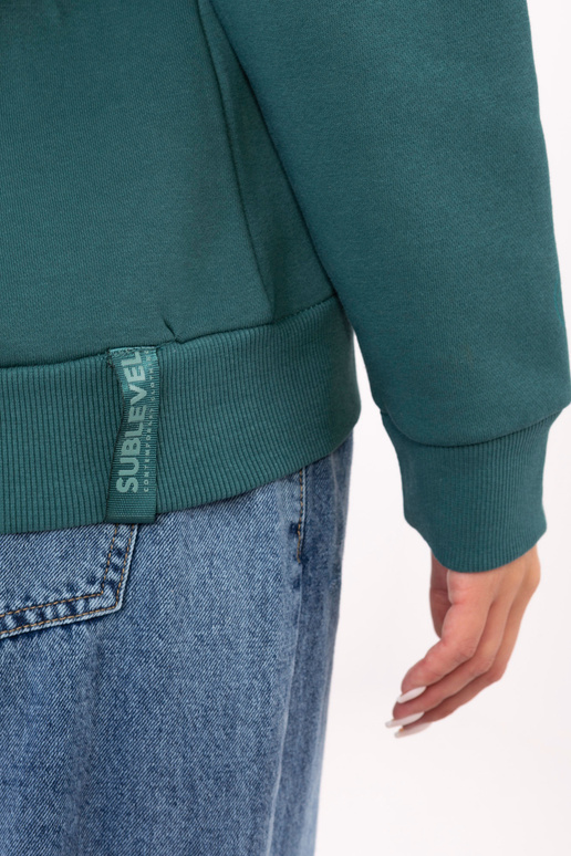 Jūras krāsas blūze