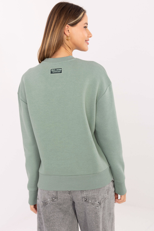 Pistāciju krāsas džemperis