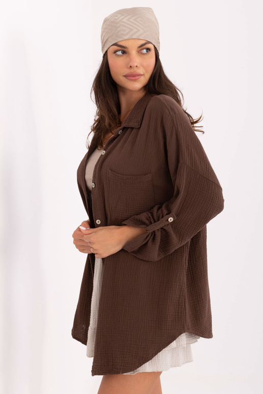 Krekli MO-KS-9368.98 tumši brūni