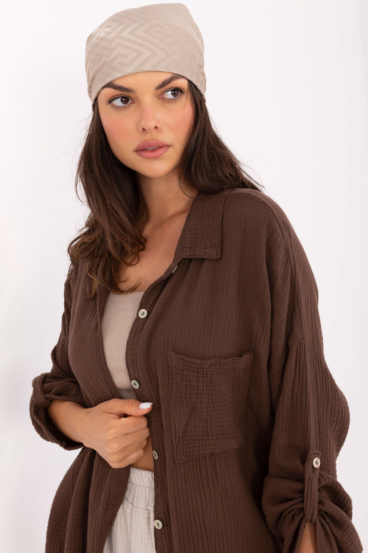 Krekli MO-KS-9368.98 tumši brūni