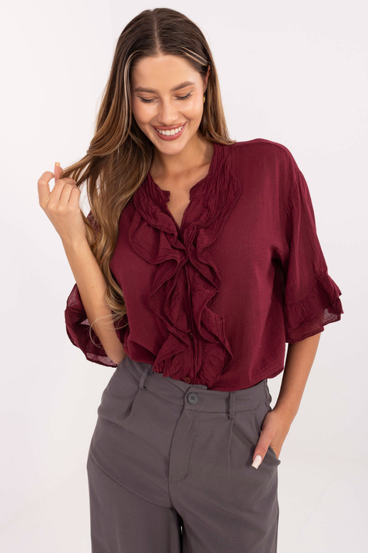 Krekli bordo krāsā