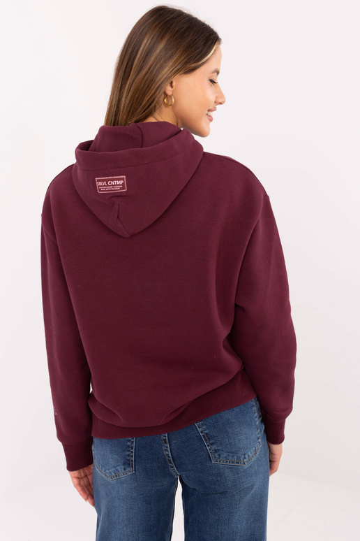 Bordo krāsas džemperis