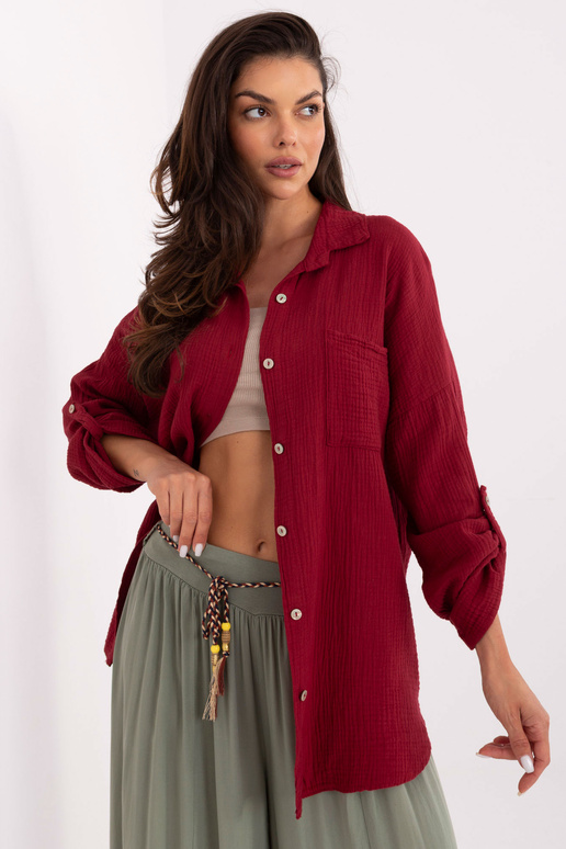 Krekli bordo krāsā MO-KS-9368.98