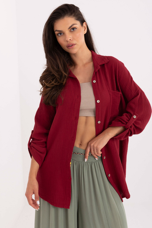 Krekli bordo krāsā MO-KS-9368.98