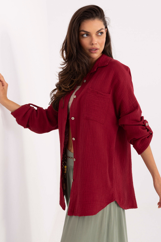 Krekli bordo krāsā MO-KS-9368.98