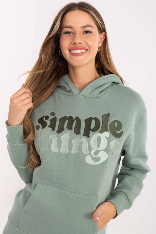 Pistāciju krāsas džemperis