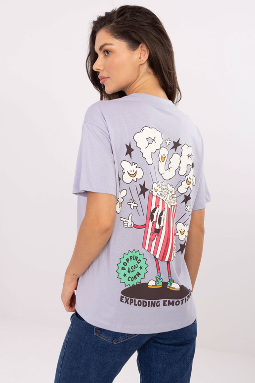 Gaiši violeti kreklu