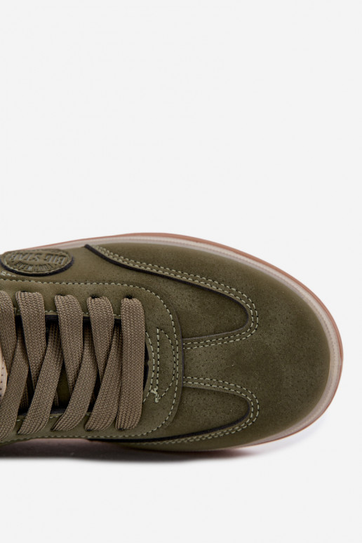 modeļa apavi   Big Star SS174022 HI-POLY SYSTEM Haki krāsas  modeļa apavi   Big Star SS174022 HI-POLY SYSTEM Haki krāsas