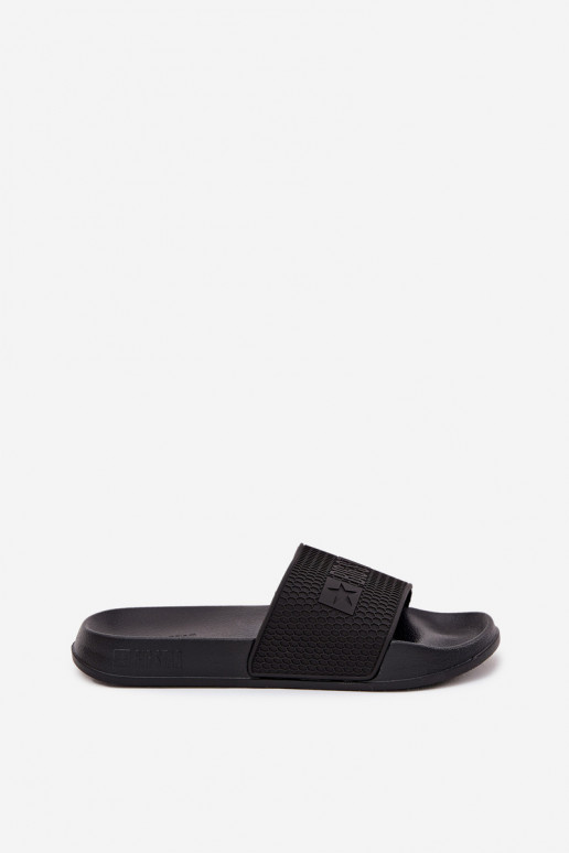 Čības  Na Vieglas čības uz pirkstaj Podeszwie Big Star SS174356 Melns Čības  Na Vieglas čības uz pirkstaj Podeszwie Big Star SS174356 Melns