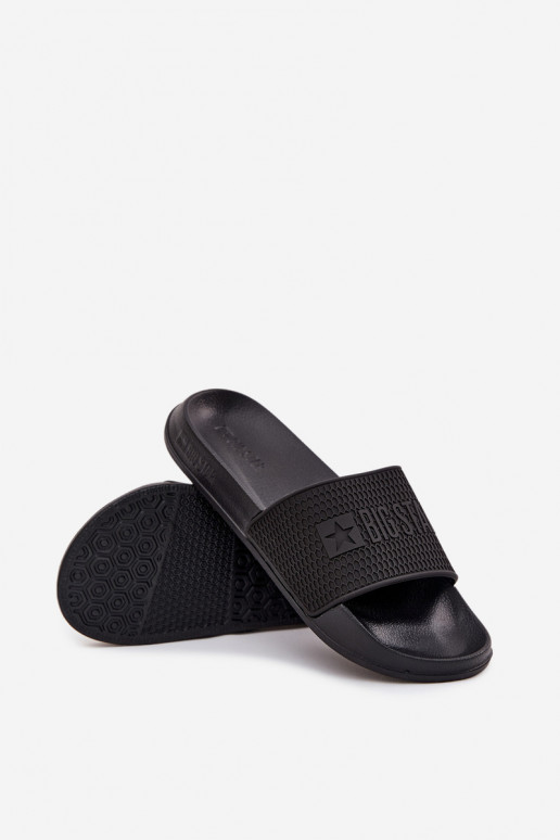 Čības  Na Vieglas čības uz pirkstaj Podeszwie Big Star SS174356 Melns Čības  Na Vieglas čības uz pirkstaj Podeszwie Big Star SS174356 Melns