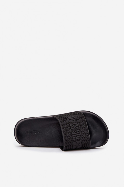 Čības  Na Vieglas čības uz pirkstaj Podeszwie Big Star SS174356 Melns Čības  Na Vieglas čības uz pirkstaj Podeszwie Big Star SS174356 Melns