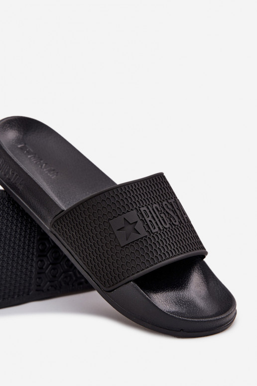 Čības  Na Vieglas čības uz pirkstaj Podeszwie Big Star SS174356 Melns Čības  Na Vieglas čības uz pirkstaj Podeszwie Big Star SS174356 Melns