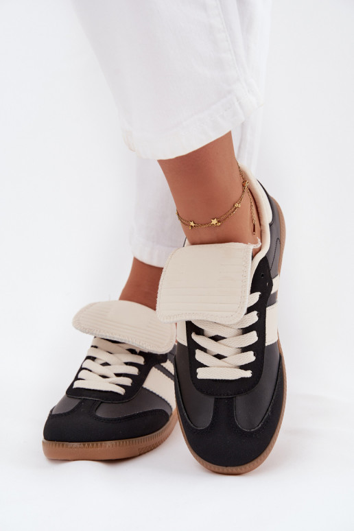   modeļa apavi  Z Wywiniętym Językiem Melns Ardira