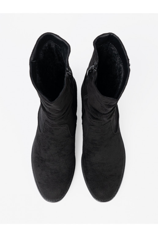  Melnas krāsas zābaki 