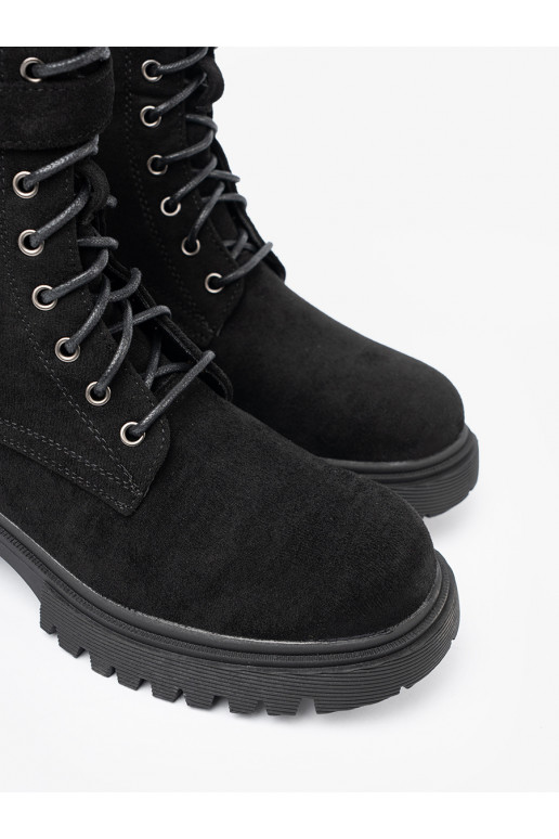 Melns zābaki ar sprādzēm i m