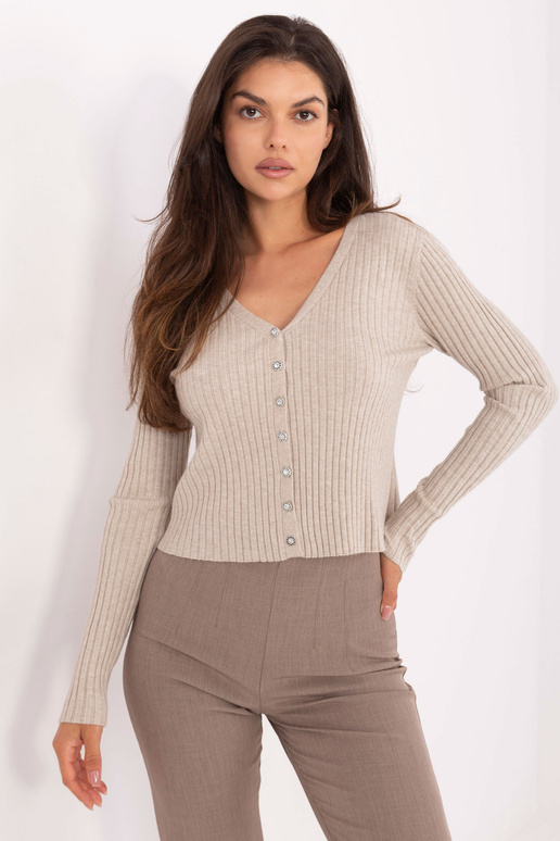 Smilšu krāsas džemperis