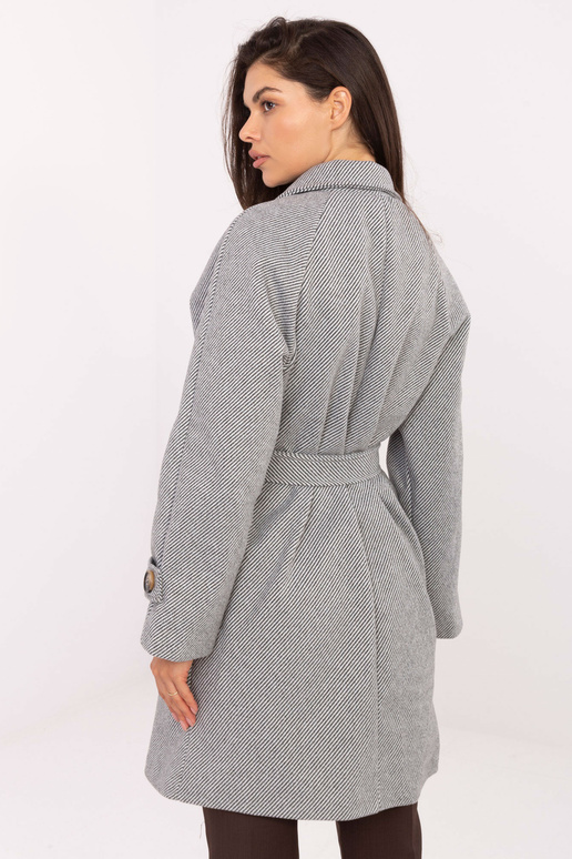 Mētelis - baltā pelēkā krāsā