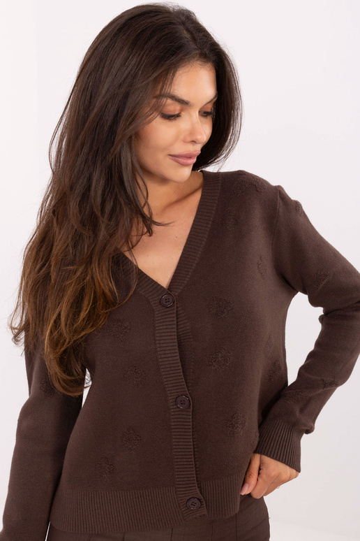 Tumši brūns džemperis