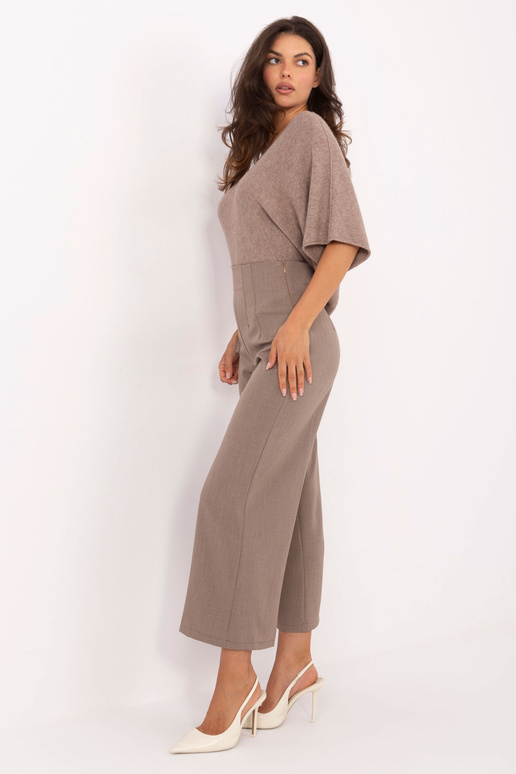 Tumši smilšu krāsas bikses