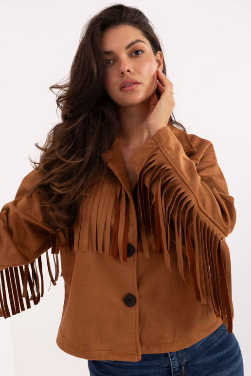 Kuprinė kamieļa krāsā