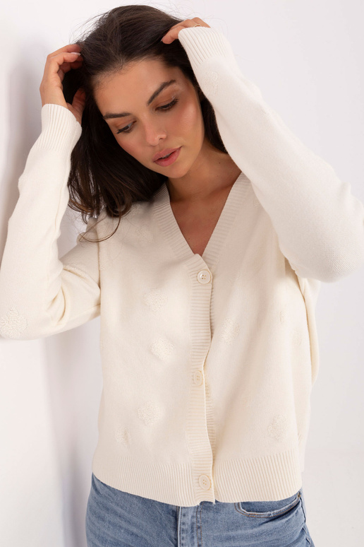 Džemperis ziloņa kaula krāsā