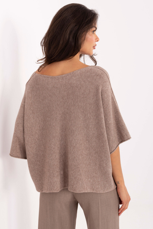 Tumši smilškrāsas džemperis