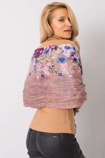 Tumši rozā šalle 2