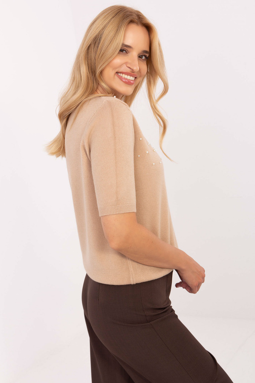 Džemperis kamieļu krāsā