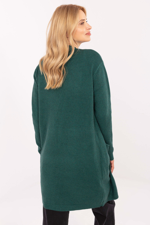 Kardigāns tumši zaļš