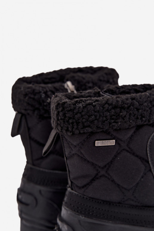 siltināti sniega apavi Bērnu apavi  Big Star OO374073 Melns