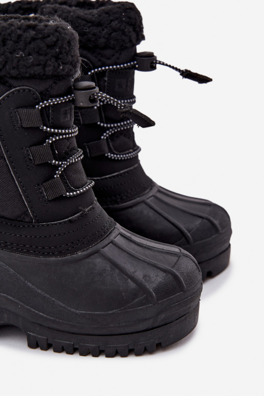 siltināti sniega apavi Bērnu apavi  Big Star OO374073 Melns