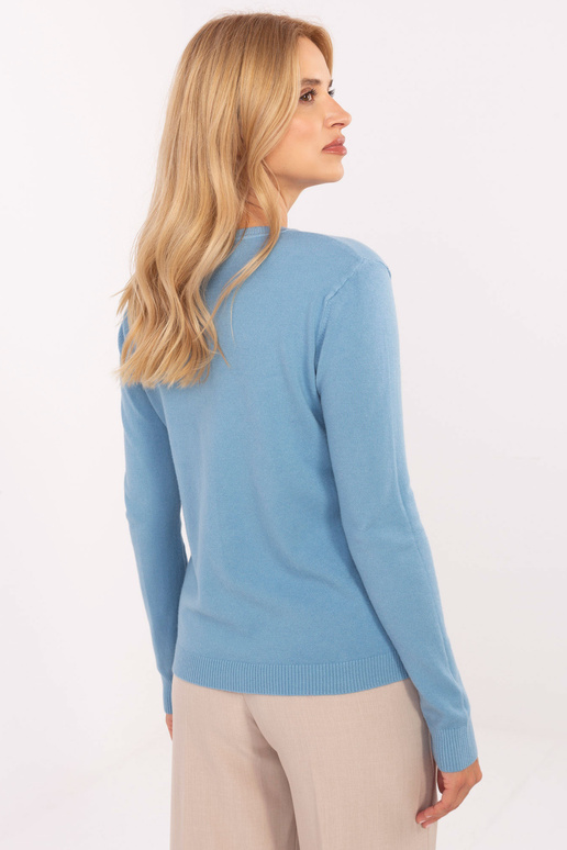 Gaiši zils džemperis