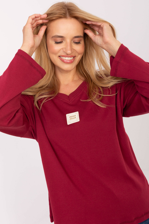 Blūze - burgundijas krāsa