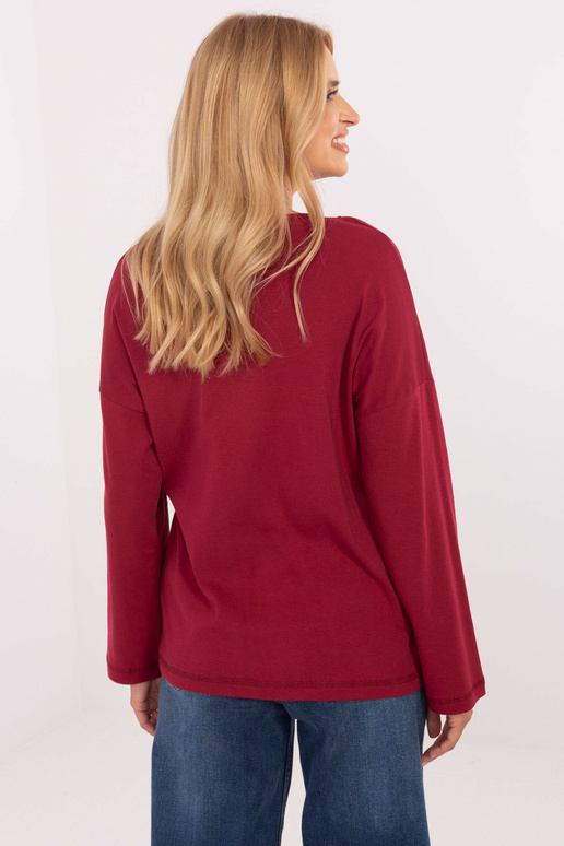 Blūze - burgundijas krāsa