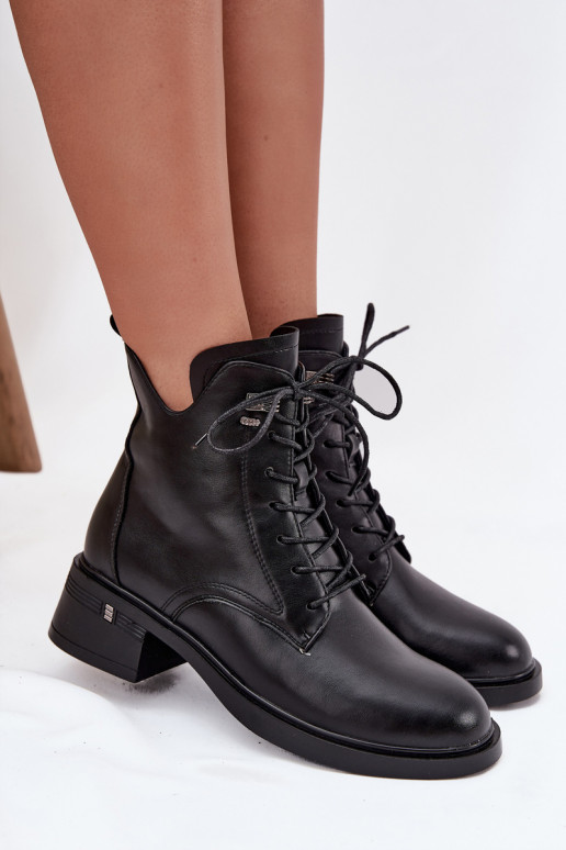 siltināti Sieviešu puszābaki  Vinceza 58602 Melns