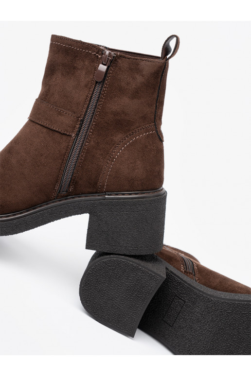  brūnas krāsas zābaki 