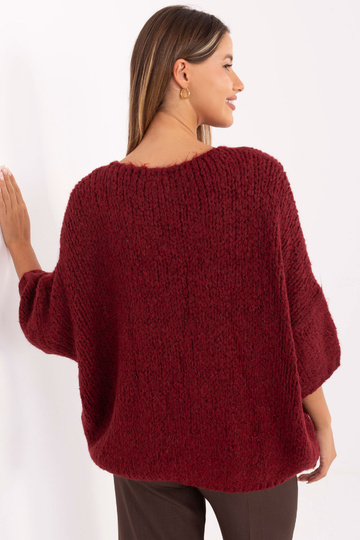 Džemperis bordo krāsā