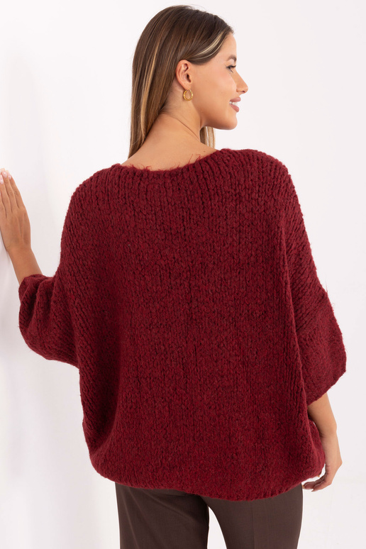 Džemperis bordo krāsā