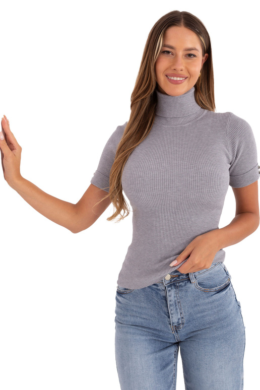 Vilnas džemperis pelēkas krāsā