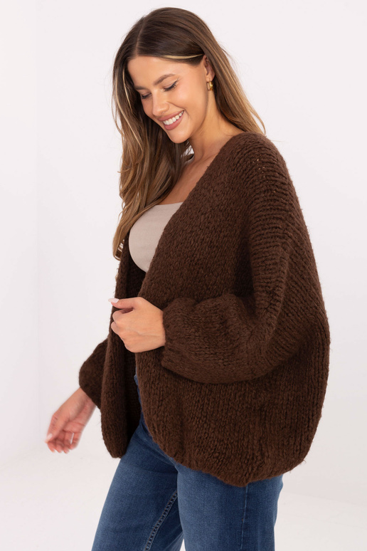 Vilnas džemperis brūnas krāsā