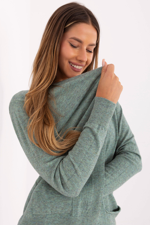 Mint krāsas kardigāns