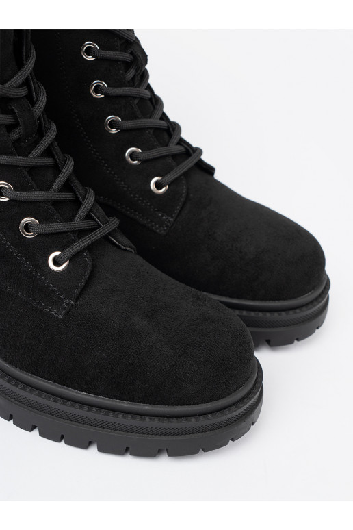 Eleganta stila Melnas krāsas zābaki z błyszczącymi kryształkami