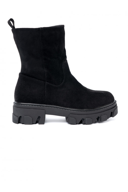 Melns zābaki o minimalistycznym kroju