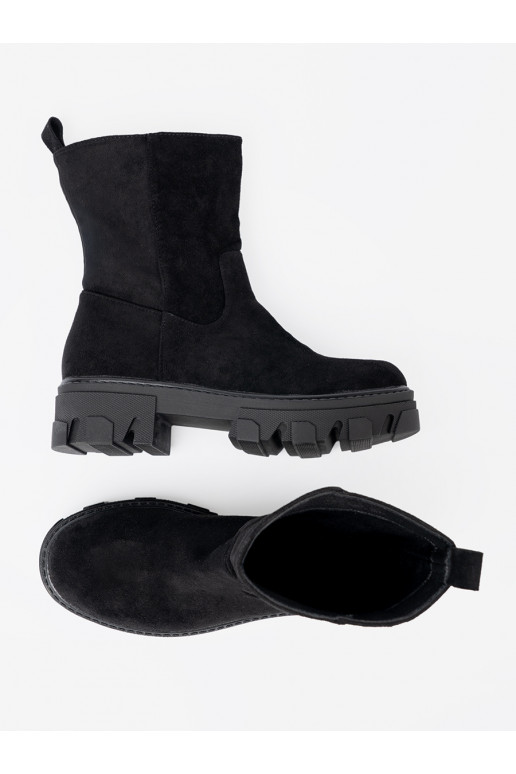 Melns zābaki o minimalistycznym kroju