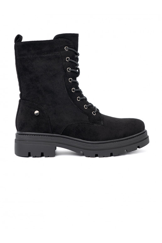 Melns  zābaki na masywnej podeszwie